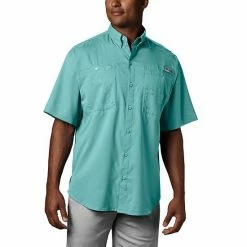 Men's Columbia PFG Tamiami™ II Short Sleeve Shirt Red Spark -Columbia Shop unnamed file 1920