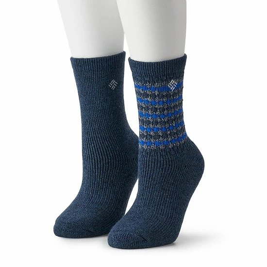 Women's Columbia 2-Pack Textured Wool Thermal Crew Socks Navy Women's Columbia 2-Pack Textured Wool Thermal Crew Socks Navy -Columbia Shop unnamed file 1948