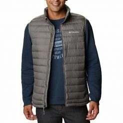 Men's Columbia Powder Lite Vest Ancient Fossil