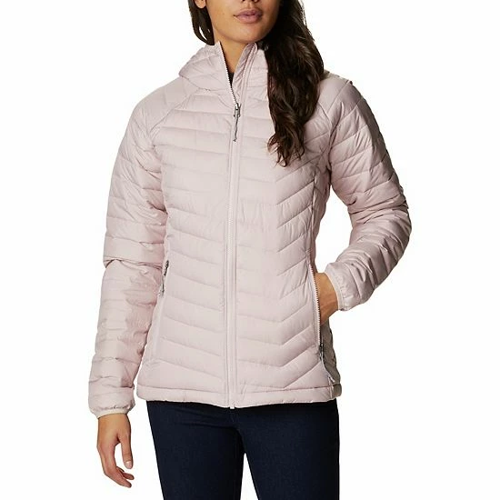 Women's Columbia Powder Lite Omni-Heat™ Hooded Jacket Crystal Blue 11 Women's Columbia Powder Lite Omni-Heat™ Hooded Jacket Crystal Blue - Image 9