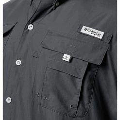 Men's Columbia PFG Bahama II Short Sleeve Woven Shirt Fossil -Columbia Shop unnamed file 2045