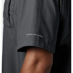 Men's Columbia PFG Bahama II Short Sleeve Woven Shirt Fossil -Columbia Shop unnamed file 2046