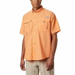Men's Columbia PFG Bahama II Short Sleeve Woven Shirt Fossil -Columbia Shop unnamed file 2050