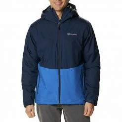 Mens Columbia Point Park Insulated Jacket Bright Indigo -Columbia Shop unnamed file 2168