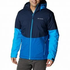 Mens Columbia Point Park Insulated Jacket Bright Indigo -Columbia Shop unnamed file 2174