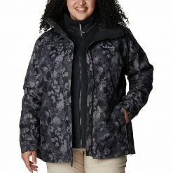 Plus Size Columbia Tunnel Falls Hood 3-in-1 Systems Jacket Black Solarized Tonal -Columbia Shop unnamed file 2187