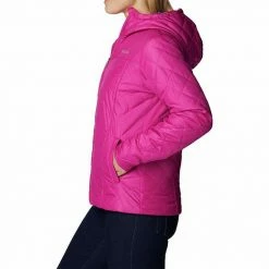 Women's Columbia Copper Crest Hooded Quilted Jacket Canyon Blue -Columbia Shop unnamed file 22