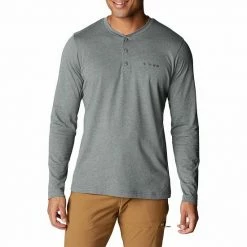 Men's Columbia Thistletown Hills™ Henley Top Stone Green Heather -Columbia Shop unnamed file 2285