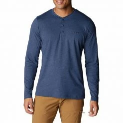 Men's Columbia Thistletown Hills™ Henley Top Stone Green Heather -Columbia Shop unnamed file 2286