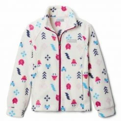 Toddler Girl Columbia Benton Springs Printed Fleece Jacket Pink Ice Sparkler