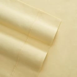 Columbia Organic Cotton Sateen Sheet Set Yellow -Columbia Shop unnamed file 2325