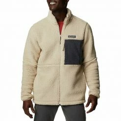 Men's Columbia Mountainside Heavyweight Fleece Zip-Front Jacket Stone Green -Columbia Shop unnamed file 2392