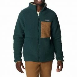 Men's Columbia Mountainside Heavyweight Fleece Zip-Front Jacket Stone Green -Columbia Shop unnamed file 2394