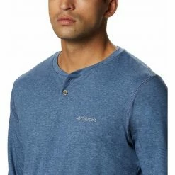Big & Tall Columbia Thistletown Park Omni-Wick Henley Dark Stone Heather -Columbia Shop unnamed file 2416