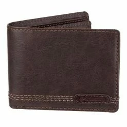 Men's Columbia Extra-Capacity RFID-Blocking Slimfold Wallet Brown