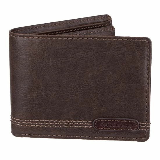 Men's Columbia Extra-Capacity RFID-Blocking Slimfold Wallet Brown 3 Men's Columbia Extra-Capacity RFID-Blocking Slimfold Wallet Brown
