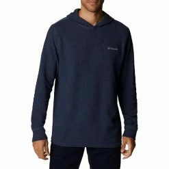 Men's Columbia Pine Peak™ II Waffle Hoodie Collegiate Navy -Columbia Shop unnamed file 2472