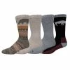 Men's Columbia Lifestyle Aspen Cushioned Wool Crew Socks Brown -Columbia Shop unnamed file 2505