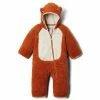 Baby Boy Columbia Fox Sherpa Hooded Bunting Dark Sienna -Columbia Shop unnamed file 2532