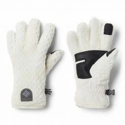 Women's Columbia Fire Side Sherpa Gloves Chalk -Columbia Shop unnamed file 2575