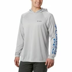 Men's Columbia PFG Terminal Tackle™ Hoodie Cool Gray -Columbia Shop unnamed file 2586