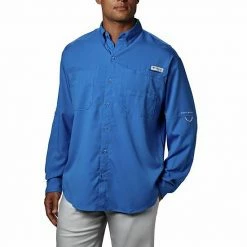 Men's Big & Tall Columbia Tamiami II Shirt Vivid Blue