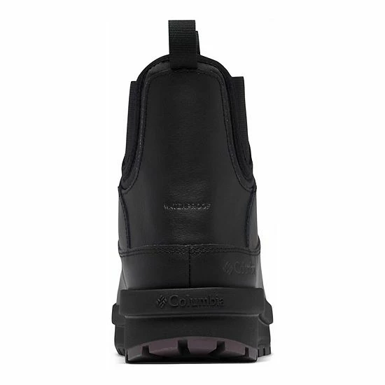 Columbia Moritza Women's Waterproof Winter Chelsea Boots Black Timber 7 Columbia Moritza Women's Waterproof Winter Chelsea Boots Black Timber - Image 5