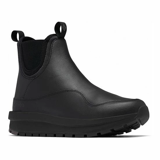 Columbia Moritza Women's Waterproof Winter Chelsea Boots Black Timber 9 Columbia Moritza Women's Waterproof Winter Chelsea Boots Black Timber - Image 7