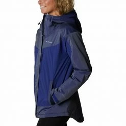 Women's Columbia Point Park™ Hooded Insulated Jacket Neon Sunrise Sheen -Columbia Shop unnamed file 2703