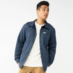 Men's Columbia Great Hart Mountain Omni-Shade Shirt Jacket Navy Heather -Columbia Shop unnamed file 2718