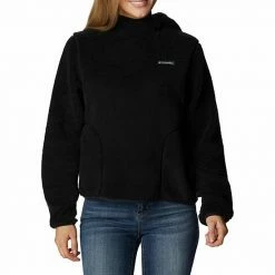 Women's Columbia West Bend™ Sherpa Hoodie Black -Columbia Shop unnamed file 2843
