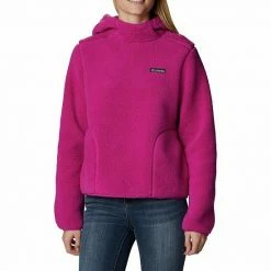 Women's Columbia West Bend™ Sherpa Hoodie Black -Columbia Shop unnamed file 2847