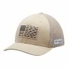 Men's Columbia PFG FlexFit Mesh Fish Flag Fitted Cap Tusk -Columbia Shop unnamed file 2852