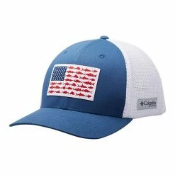 Men's Columbia PFG FlexFit Mesh Fish Flag Fitted Cap Tusk -Columbia Shop unnamed file 2857