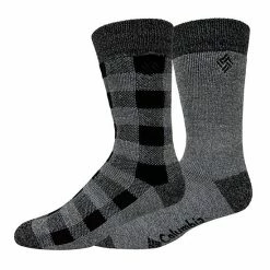 Men's Columbia Lifestyle Check Mate Medium Thermal 2-Pack Crew Socks Green 9 Men's Columbia Lifestyle Check Mate Medium Thermal 2-Pack Crew Socks Green -Columbia Shop unnamed file 2883