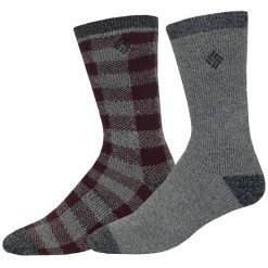 Men's Columbia 2-pack Wool-Blend Crew Socks Black Check 7 Men's Columbia 2-pack Wool-Blend Crew Socks Black Check -Columbia Shop unnamed file 2905