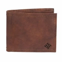 Men's Columbia Genuine Leather Extra-Capacity Slimfold Wallet
