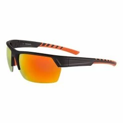 Men's Columbia Peak Racer Polarized Modified Rectangle Sunglasses Shiny Black Smoke -Columbia Shop unnamed file 2970