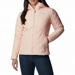 Women's Columbia Copper Crest Hooded Quilted Jacket Canyon Blue -Columbia Shop unnamed file 30