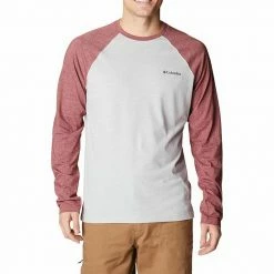 Men's Big & Tall Columbia Thistletown Hills™ Raglan Tee Shark Heather -Columbia Shop unnamed file 3030