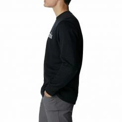 Men's Columbia Trek Fleece Crew Mountain Red Black -Columbia Shop unnamed file 3038