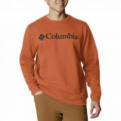 Men's Columbia Trek Fleece Crew Mountain Red Black -Columbia Shop unnamed file 3042