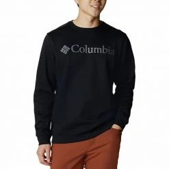 Men's Columbia Trek Fleece Crew Mountain Red Black -Columbia Shop unnamed file 3043