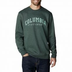 Men's Columbia Trek Fleece Crew Mountain Red Black -Columbia Shop unnamed file 3051