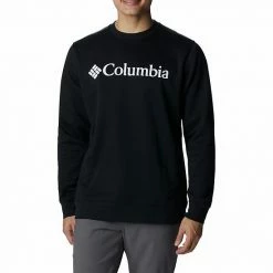 Men's Columbia Trek Fleece Crew Mountain Red Black -Columbia Shop unnamed file 3053