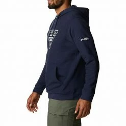 Men's Columbia PFG™ Triangle Hoodie Collegiate Navy -Columbia Shop unnamed file 3118
