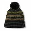 Columbia Palmer Peak Junior Women's Pom Beanie Black Apres Stripe