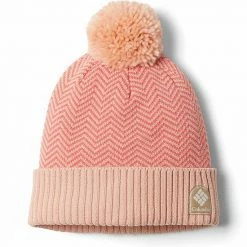 Columbia Palmer Peak Junior Women's Pom Beanie Black Apres Stripe -Columbia Shop unnamed file 3131