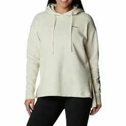 Women's Columbia TREK™ Logo Graphic Hoodie Chalk -Columbia Shop unnamed file 3165