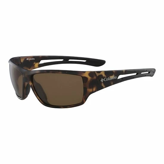 Men's Columbia Utilizer Polarized Modified Rectangle Sunglasses Tortoise 10 Men's Columbia Utilizer Polarized Modified Rectangle Sunglasses Tortoise - Image 8